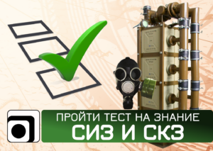 Обложка Тест по СИЗ и СКЗ